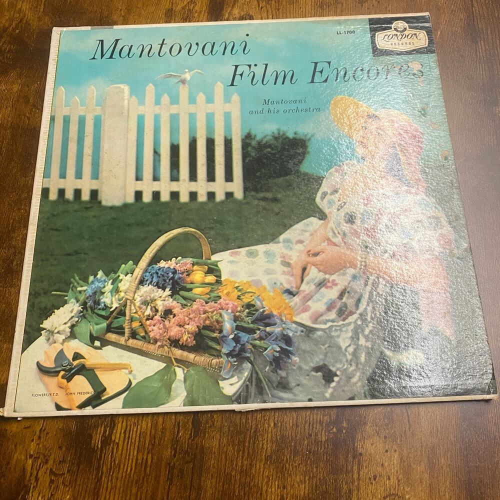 Mantovani Film Encores Volume 1 LP Vinyl Record Album London Records LL-1700